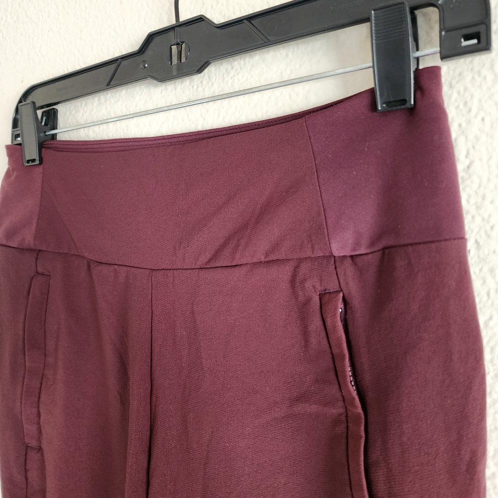 Athleta Maroon Track Pants - Picture 9 of 13